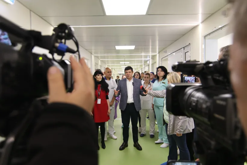 Costel Fotea: „În cazul unui infarct miocardic, fiecare minut contează!”. Ce investiție a fost inaugurată la Galați