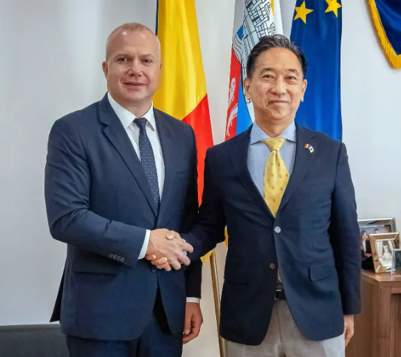Ambasadorul Japoniei, la Galați. „Distanțele geografice nu separă, ci aduc împreună oameni și culturi”