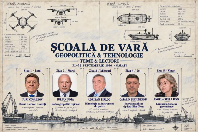Geopolitică și Tehnologii la UDJG