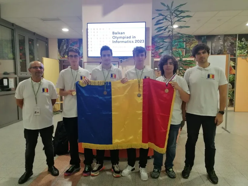 România a obținut locul I la Olimpiada Balcanică de Informatică