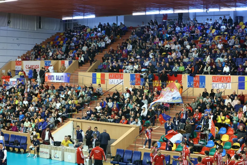 Volei de CEV Champions League la Galați