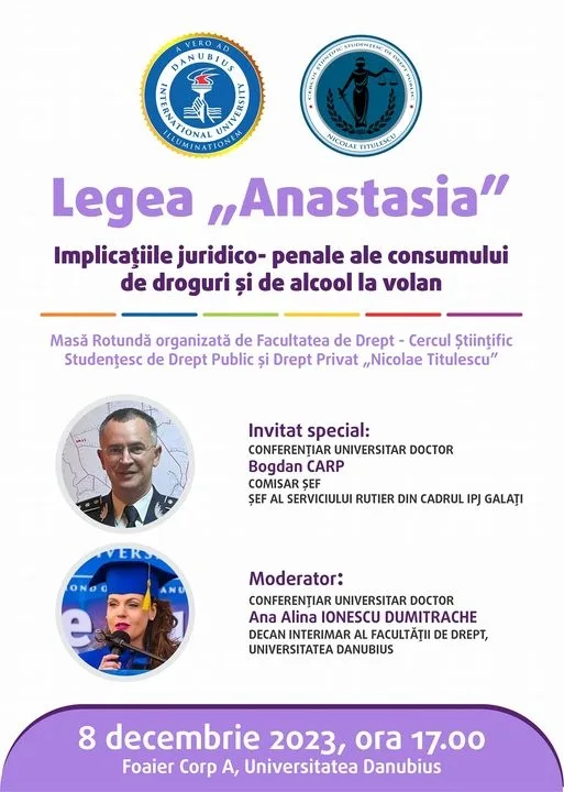 Despre responsabilitate în trafic și consumul de substanțe interzise, la volan