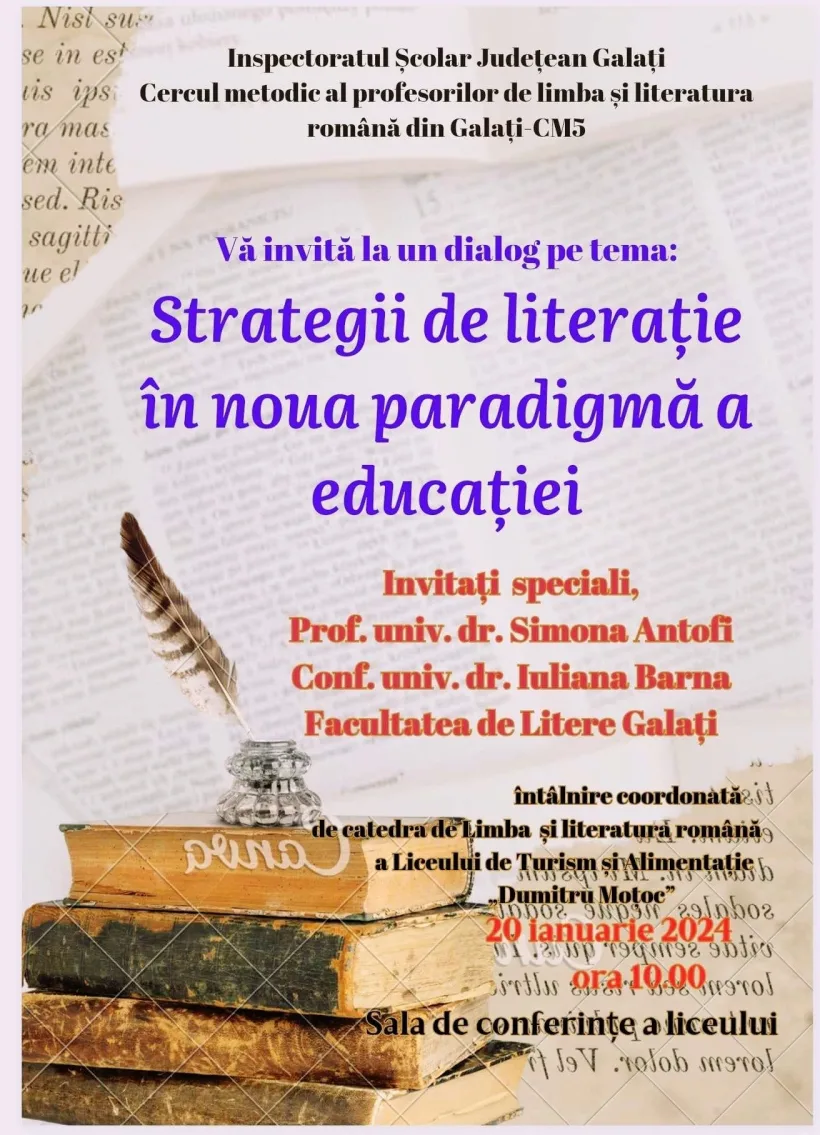 Dialog educațional  universitar – preuniversitar în Galați