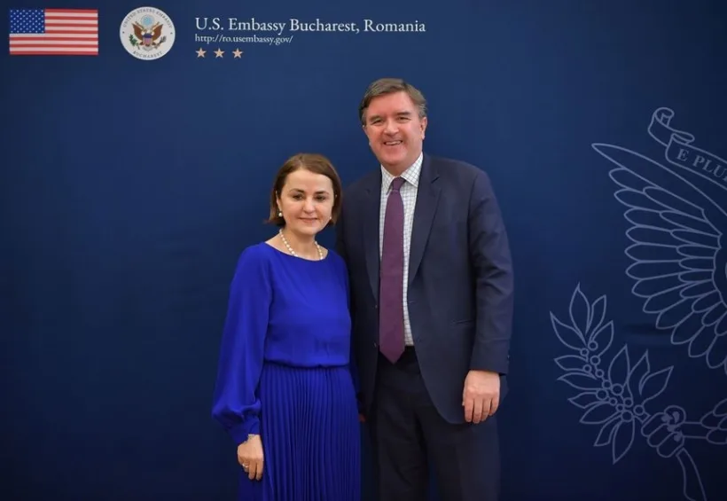 Ministrul MAE, întrevedere cu James O'Brien, asistent pentru afaceri europene şi eurasiatice al secretarului de stat al SUA