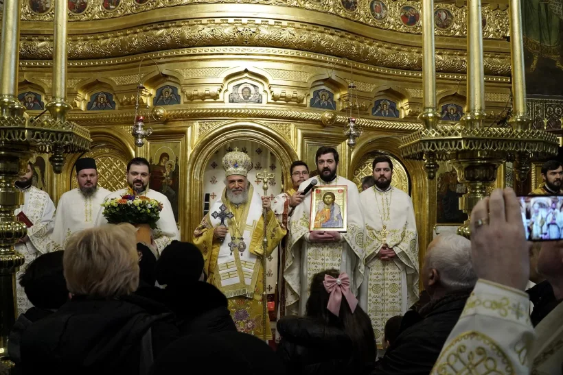 Rugăciune la ceas aniversar la Catedrala arhiepiscopală din Galaţi