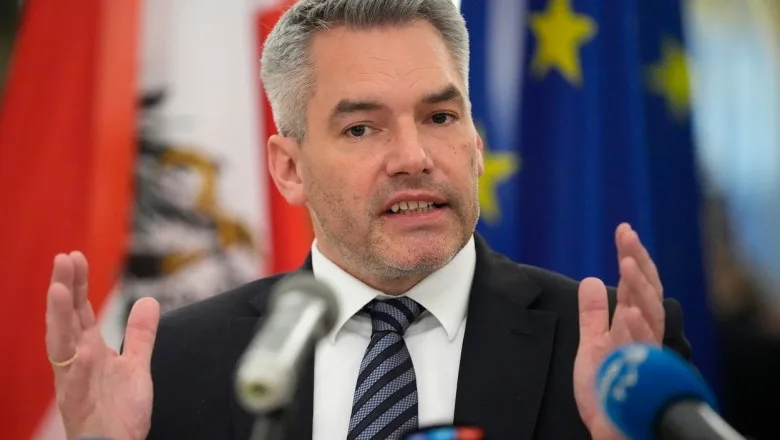 Karl Nehammer se întâlnește cu liderii români la București