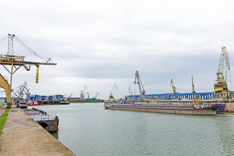 Platforma Ro-Ro din Port Bazinul Nou a intrat în faza a doua a proiectului