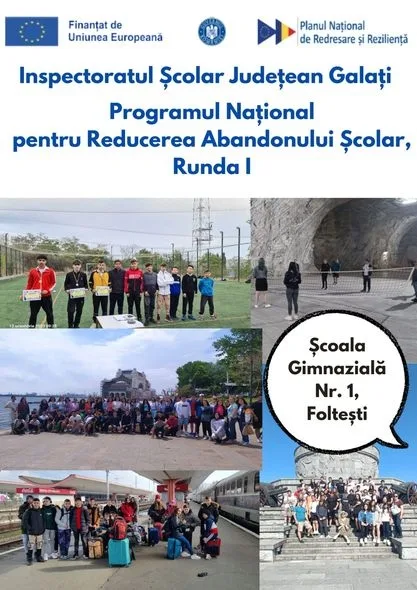 Abandonul școlar combătut la Foltești-Galați cu ajutorul granturilor PNRAS