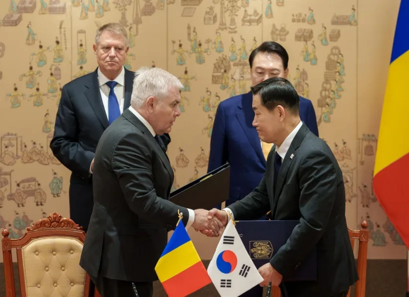 România și Coreea de Sud au semnat primul acord dintre cele două țări pentru cooperare în domeniul apărării