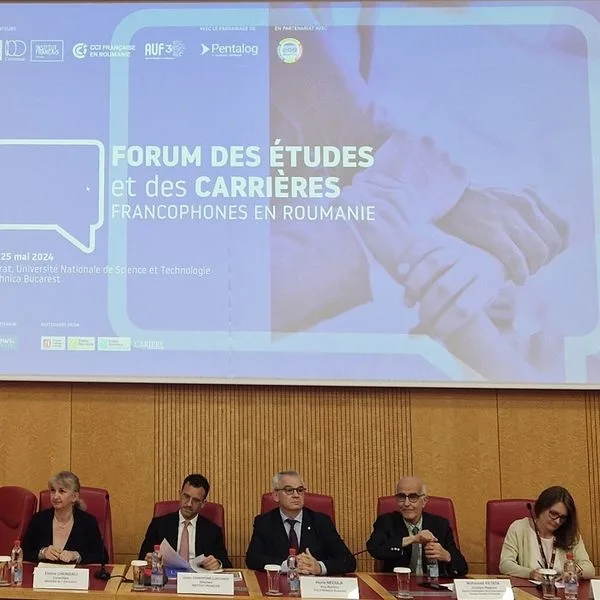 Forumul Studiilor și Carierelor Francofone în România (și) cu participare universitarilor gălățeni