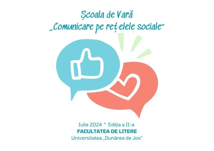 Școala de Vară „Comunicare pe rețelele sociale”la UDJG