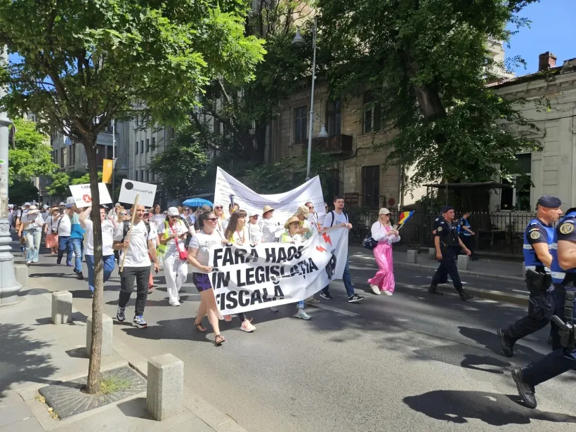 „Fără haos în legislația fiscală”. Rezultatele protestului de luni al experților contabili
