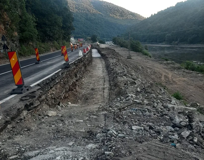 Lucrările pe Valea Oltului au ajuns la 80%