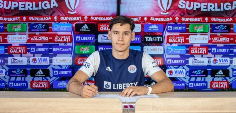 Un internaţional moldovean sub comanda lui Dorinel Munteanu