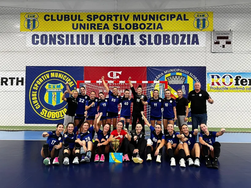Trei victorii amicale pentru handbalistele de la CSM Galați