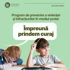 S-a asigurat finanțare pentru proiectele  de prevenire a violenţei şi a infracţiunilor în mediul şcolar