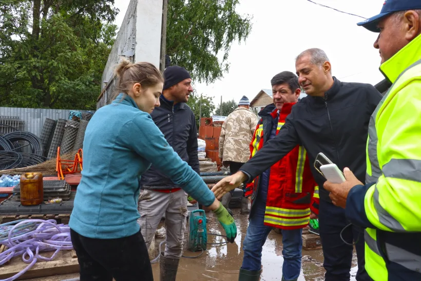 Și agenții economici au fost afectați de inundații, în județul Galați. Costel Fotea: Unii au pierdut tot: marfă, utilaje, sedii