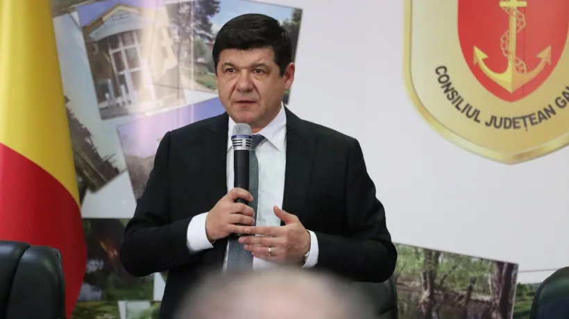 Ședința de constituire a Consiliului Județean Galați. Președintele Costel Fotea și noii consilieri au depus jurământul