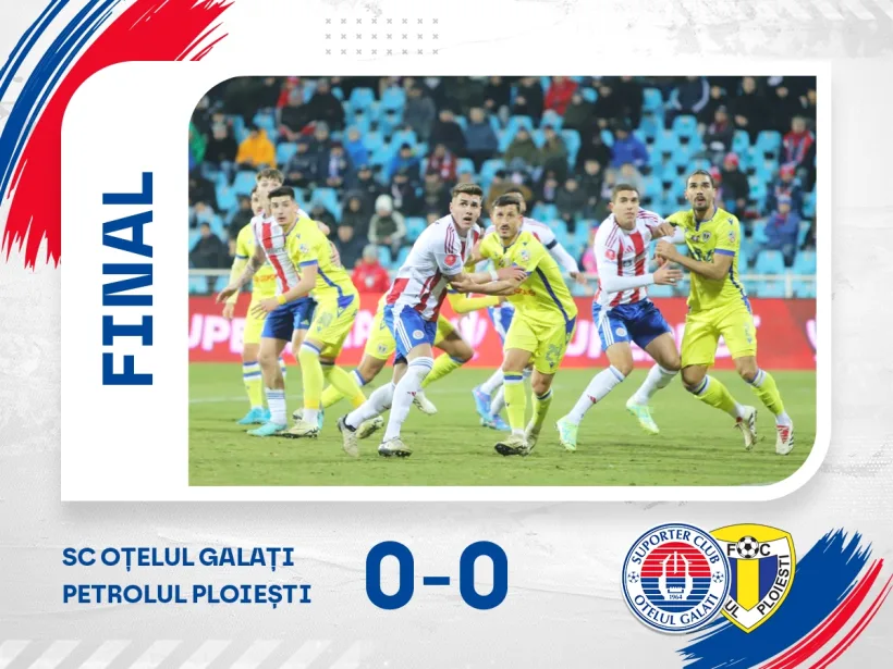 Oțelul și Petrolul s-au anihilat reciproc