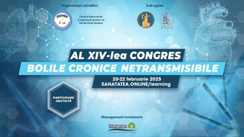 Al XIV-lea Congres Bolile Cronice Netransmisibile