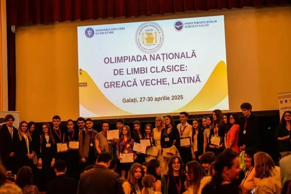 Rezultatele notabile ale elevilor gălățeni la Olimpiada Națională de Limbi Clasice