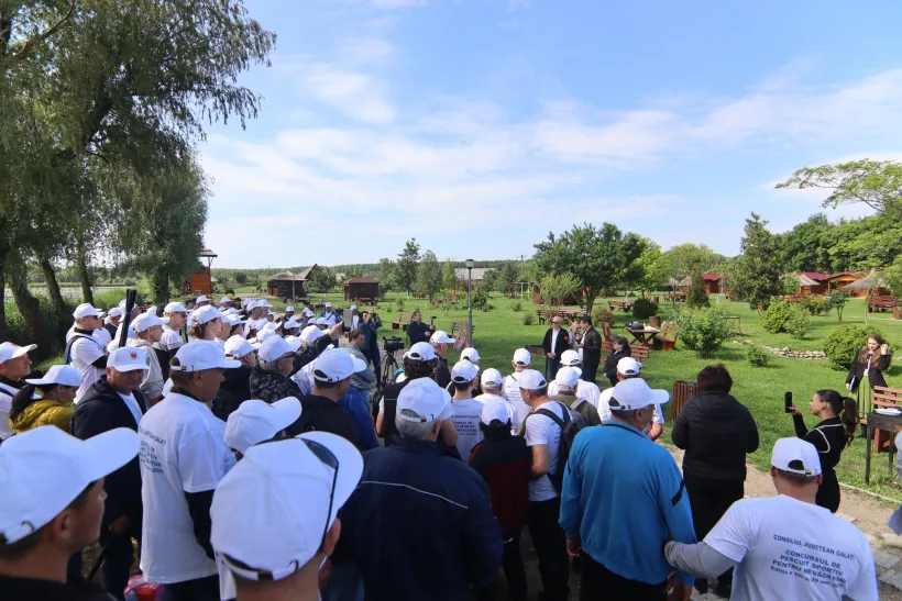 Costel Fotea: Concurs național de pescuit sportiv pentru nevăzători, la Balta Zătun. Evenimentul este organizat de Consiliul Județean Galați