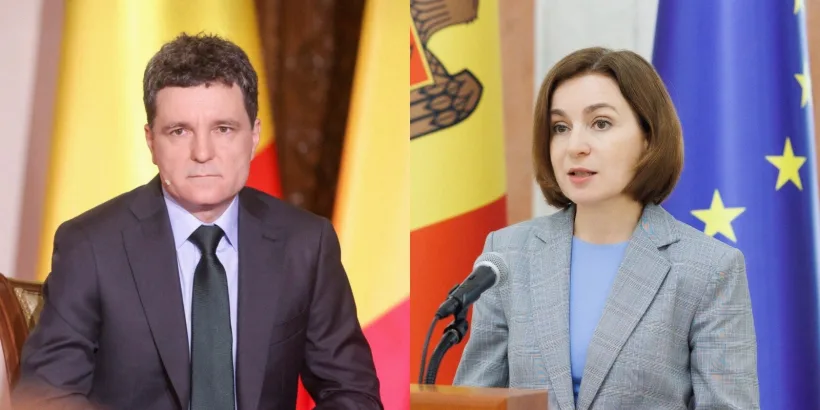 Nicușor Dan se va întâlni cu Maia Sandu la Chișinău