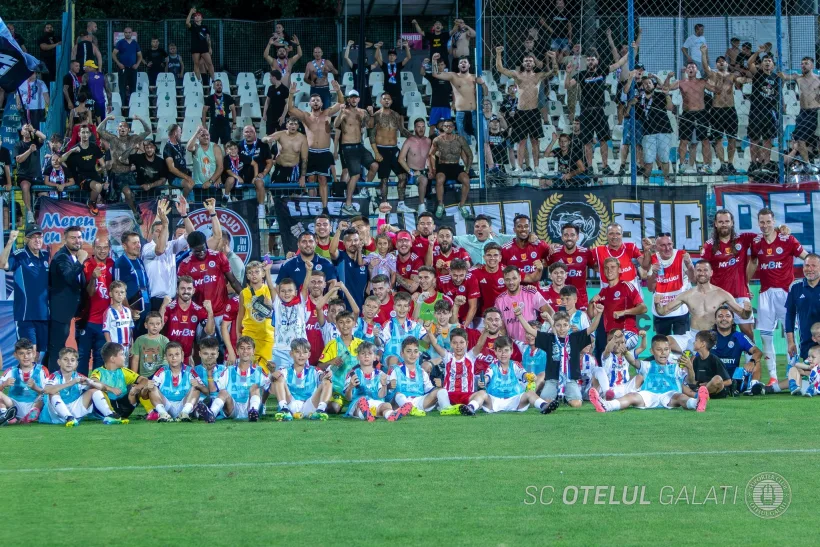 Oțelul părăsită de suporteri cu CFR Cluj