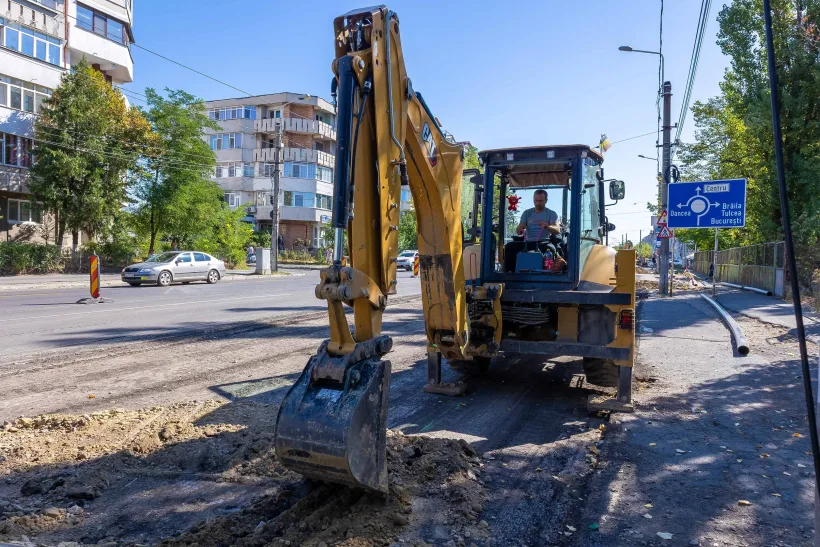 Au început lucrările de modernizare pe strada Ștefan cel Mare