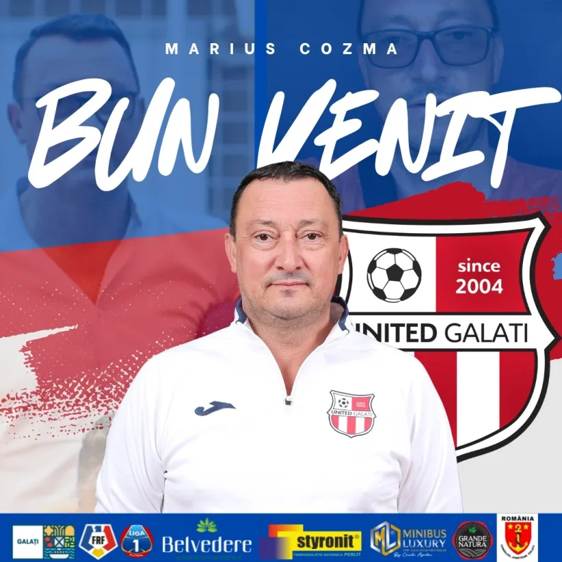 United şi-a schimbat antrenorul cu 13 zile înainte de debutul în Main Round-ul UEFA Futsal Champions League