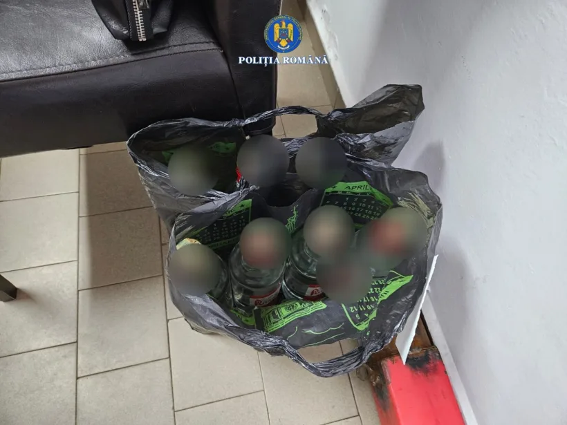 Poliția a dat iama în „Piața Rușilor”: 17.620 de țigarete și 60 de litri de alcool confiscat