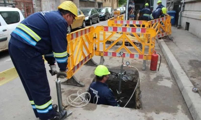 Distrigaz Sud Rețele a oprit gazele pe mai multe străzi din Galați