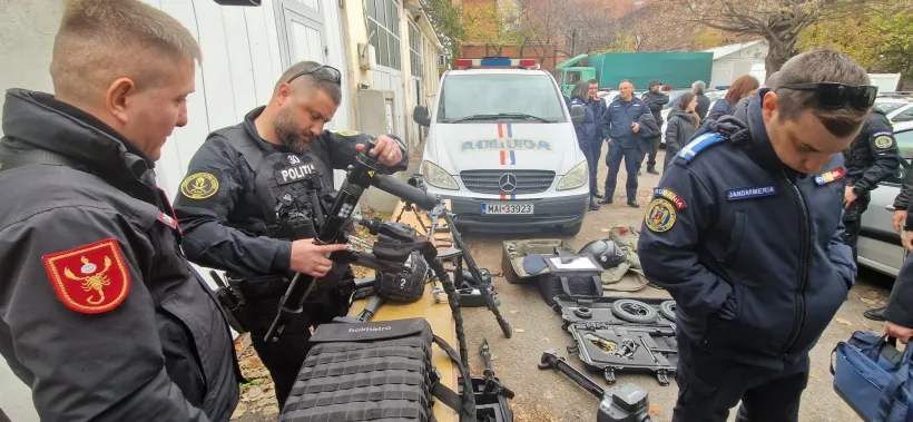 Siguranța adunărilor publice, tema centrală a întâlnirii dintre IPJ Galați și reprezentanții Republicii Moldova