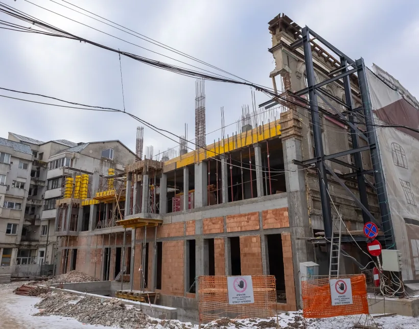 Palatul Simion Gheorghiu, pregătit să își recapete strălucirea