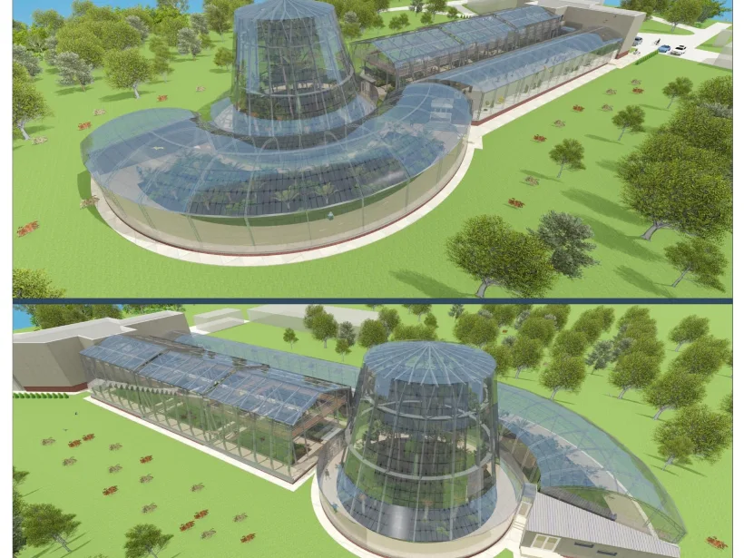 Plante exotice la Grădina Botanică din Galați