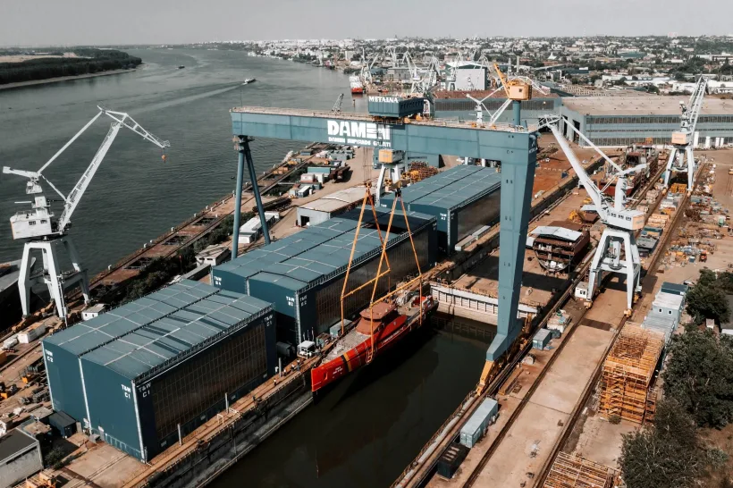 Șomaj tehnic la Șantierul Naval Damen Galați: 1.400 de angajați afectați până la finalul lui 2026