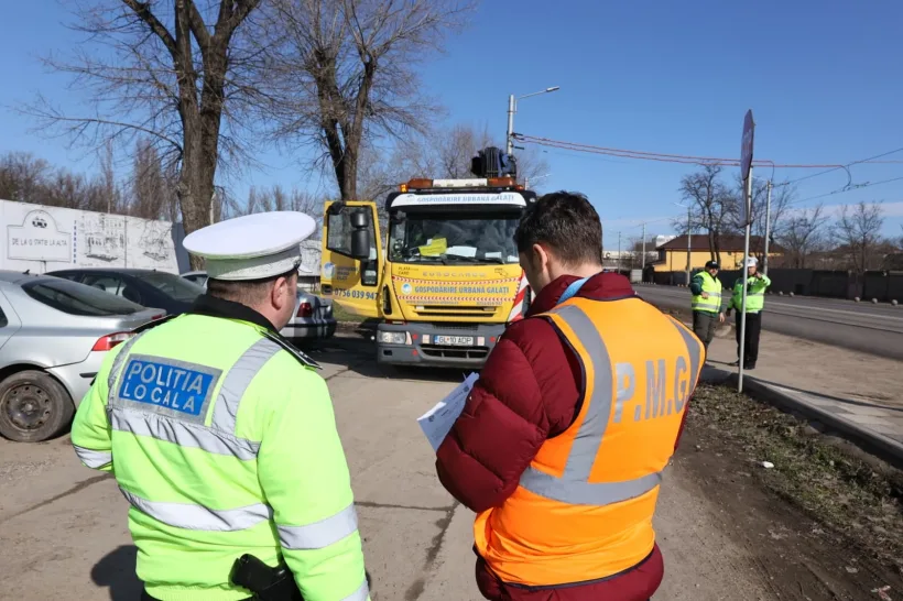 Atenție!! Mașinile abandonate sunt ridicate de pe domeniul public, la Galați