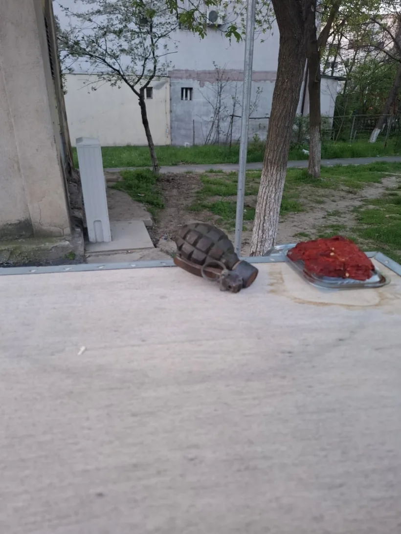 Grenadă descoperită pe un bulevard din Galați. Pirotehniștii au intervenit de urgență