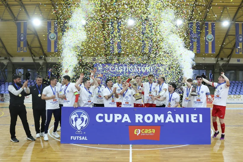 United Galaţi câştigă pentru a doua oară în istorie Cupa României