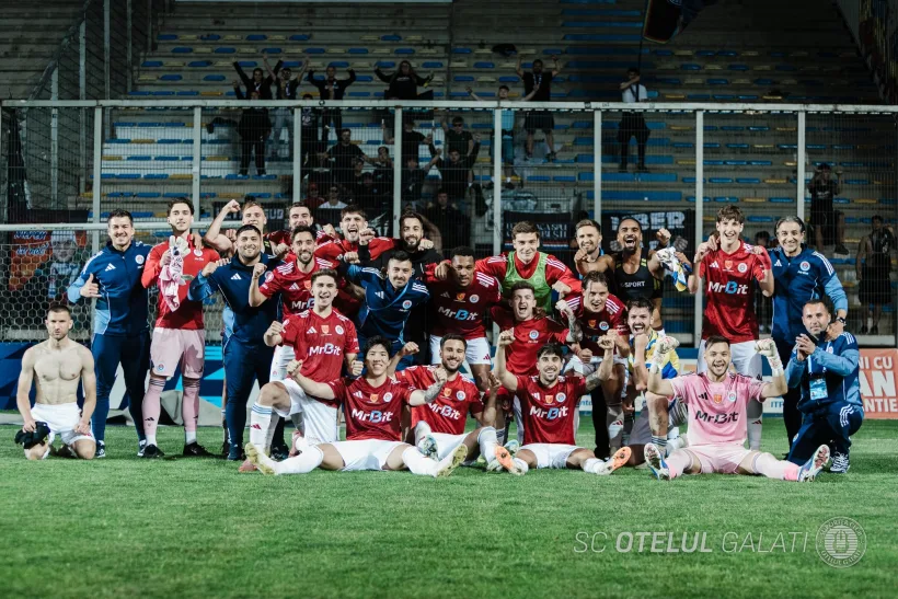 Oţelul încheie pe locul 9 Superliga