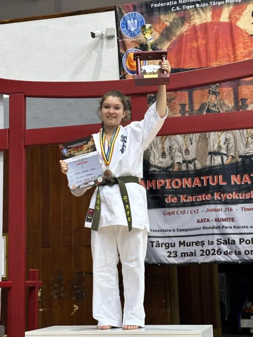 Gălățeanca Crina Stase ne va reprezenta la Campionatul European