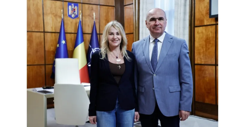 Nadia Comăneci, primită la Palatul Victoria înaintea Galei „50 de ani de la prima notă de 10”