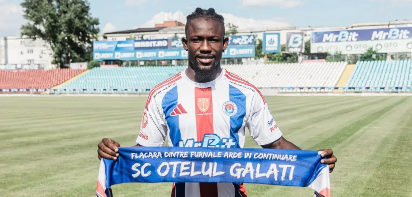 Habib Sylla a bătut palma cu Oţelul Galaţi