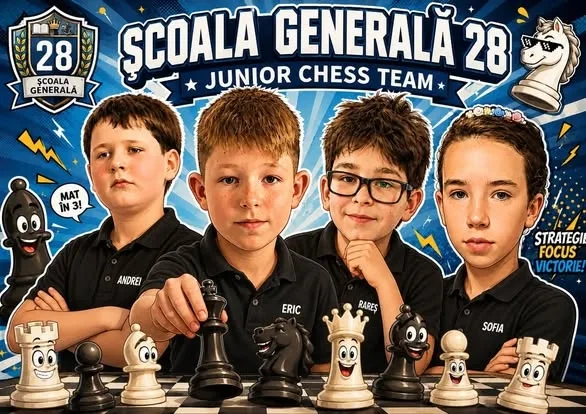 Școala Gimnazială Nr. 28 Galați este mândră de campionii săi!