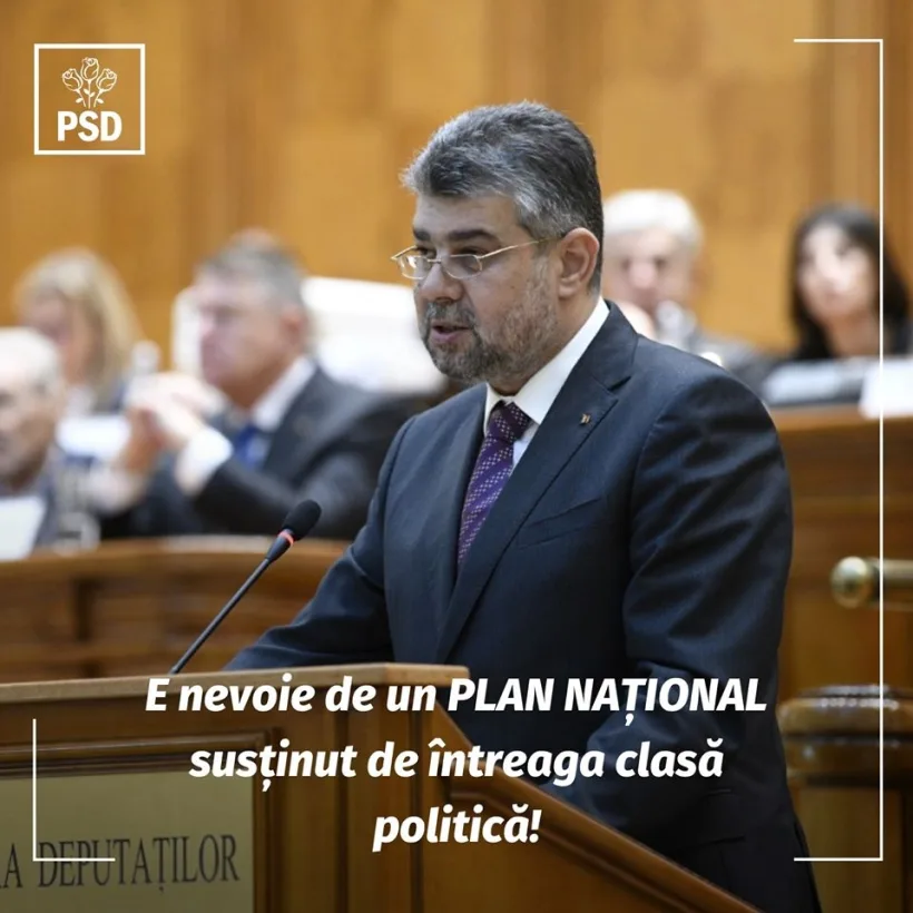 PSD: "Toate partidele politice trebuie să lucreze împreună pentru a realiza rapid un plan pentru România"
