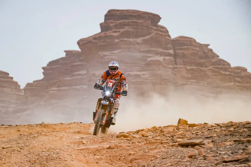 Românul Emanuel Gyenes a terminat cu bine Raliul Dakar