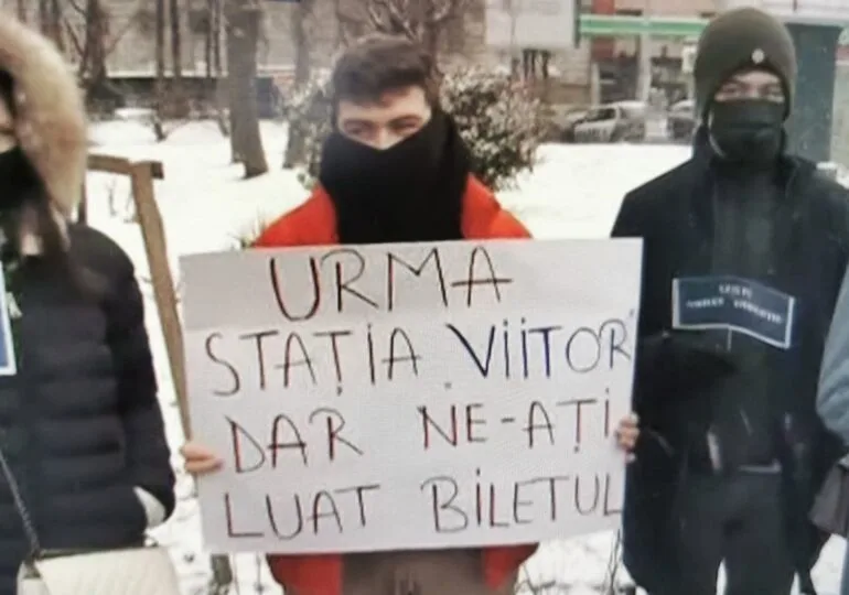 "Marșul pomanagiilor împotriva neoliberalismului" a fost stopat de guvernanți