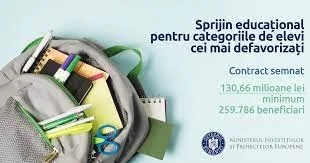 Fonduri europene pentru elevi defavorizați
