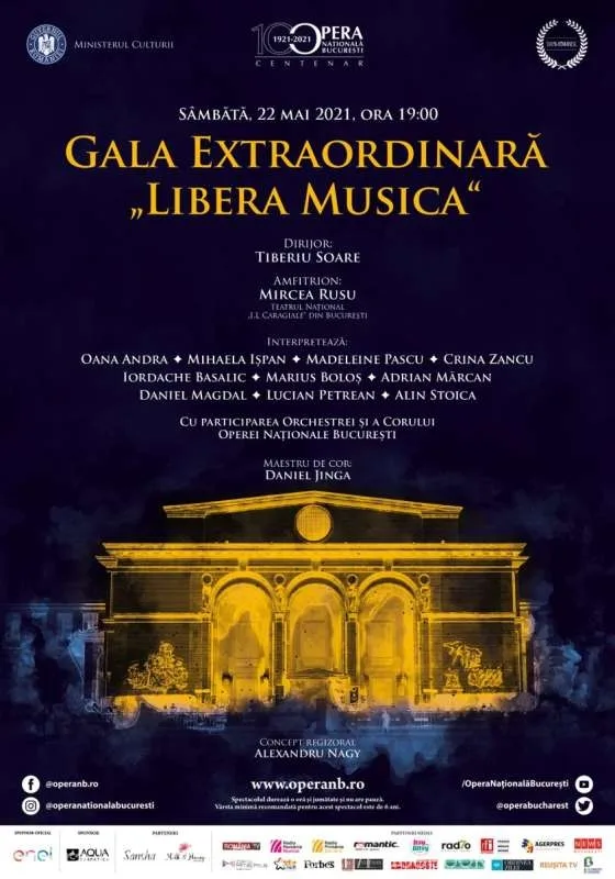 Libera Musica, o gală pentru melomani