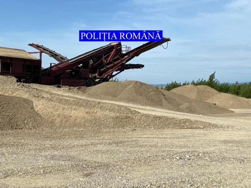 Confiscări în valoare de 300.000 de euro, la balastierele de pe malul Siretului